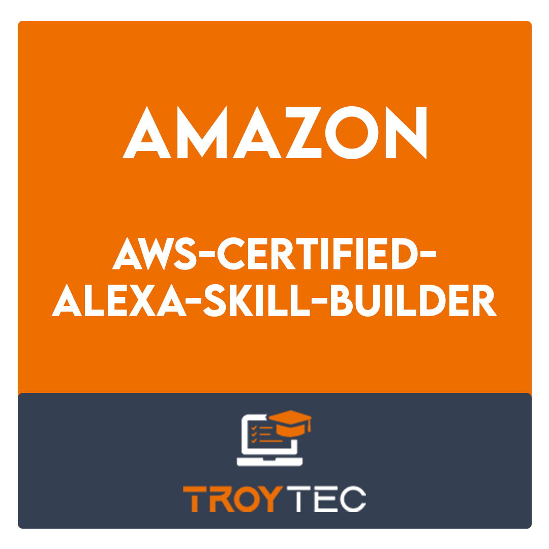 AWS-Certified-Alexa-Skill-Builder-AWS Certified Alexa Skill Builder - Specialty Exam