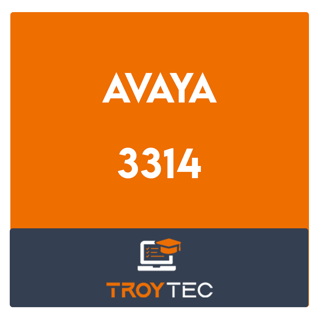 3314-Avaya Aura Experience Portal with POM Implementation and Maintenance Exam