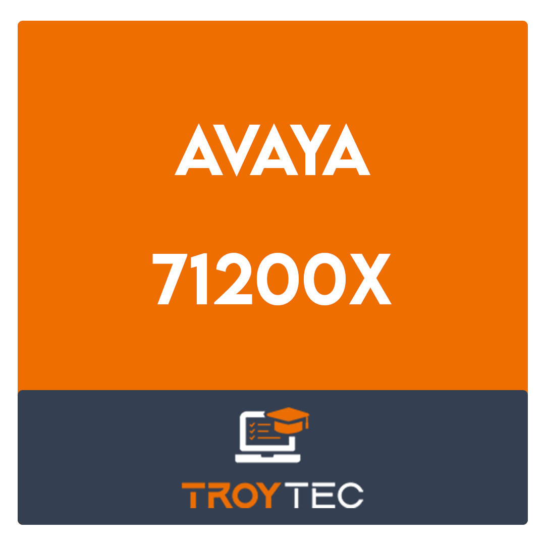 71200X-Avaya AuraÂ® Core Components Integration Exam