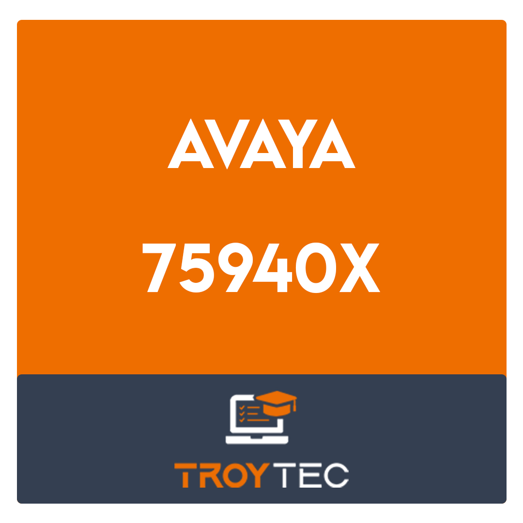 75940X-Avaya Converged Platform Integration Exam