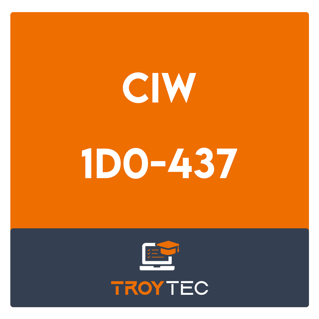 1D0-437-CIW Perl Fundamentals Exam