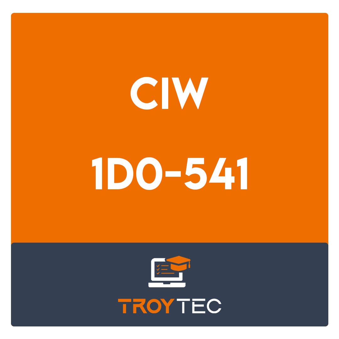 1D0-541-CIW v5 Database Design Specialist Exam