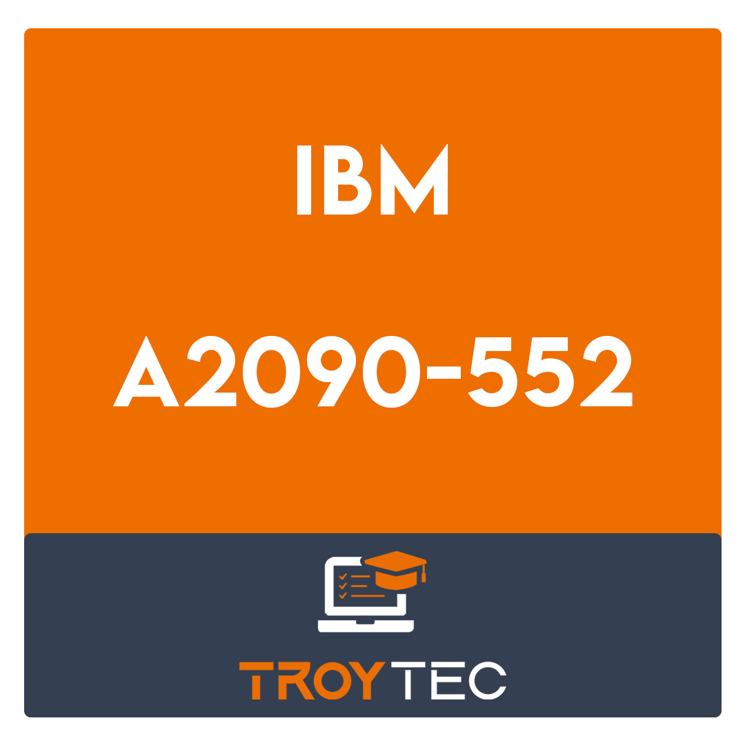 A2090-552-Assessment: IBM InfoSphere Optim for Distributed Systems - V7.3.1- Assessment Exam