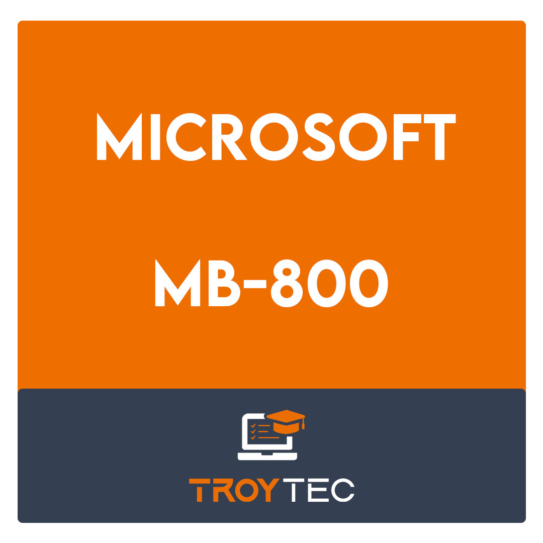 MB-800-Microsoft Dynamics 365 Business Central Functional Consultant Exam