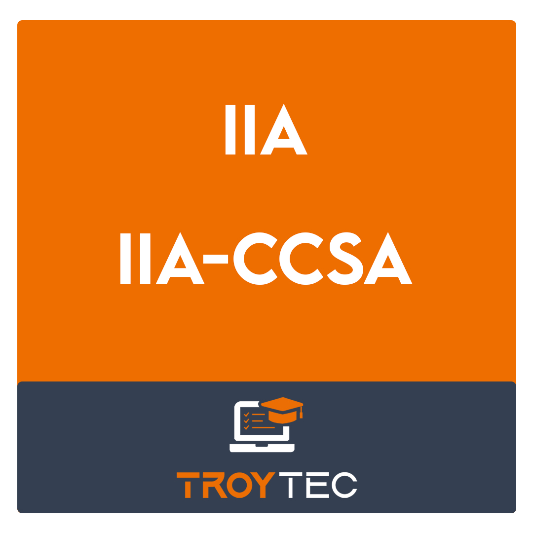 IIA-CCSA-Certification in Control Self-Assessment Exam