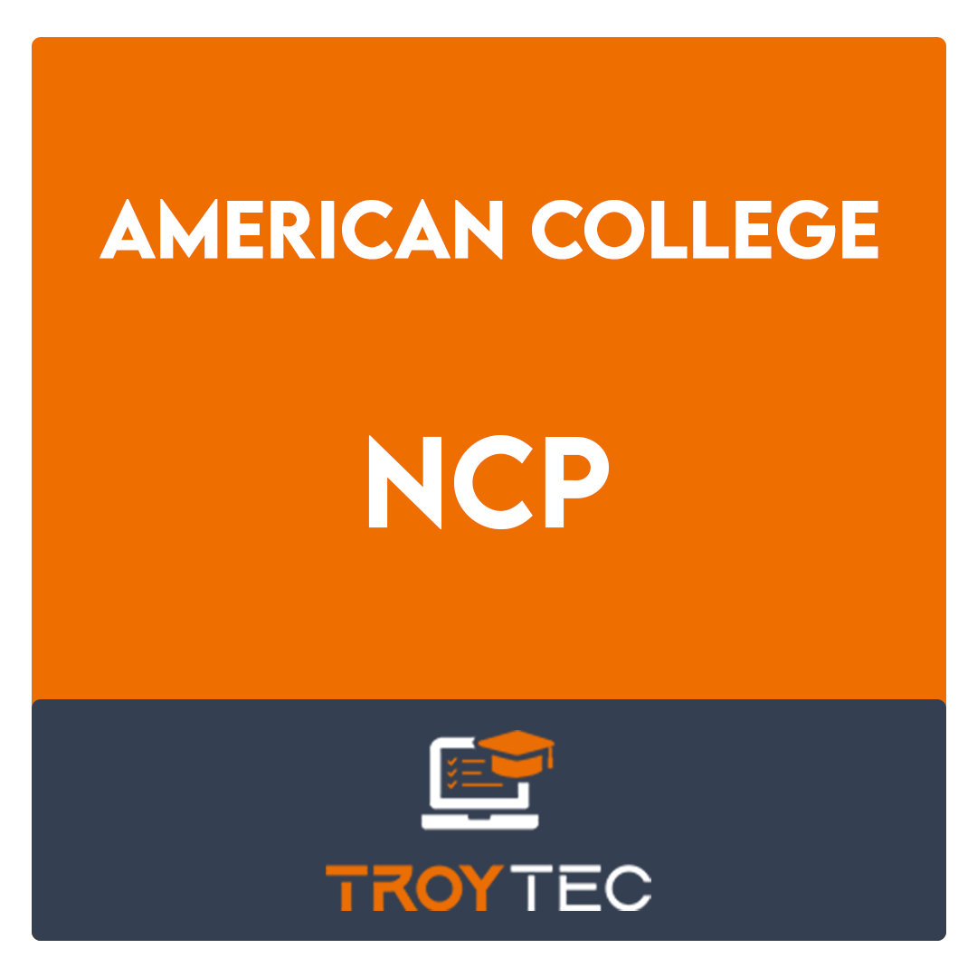 NCP-National Check Professional (NCP) Certification Examination Exam