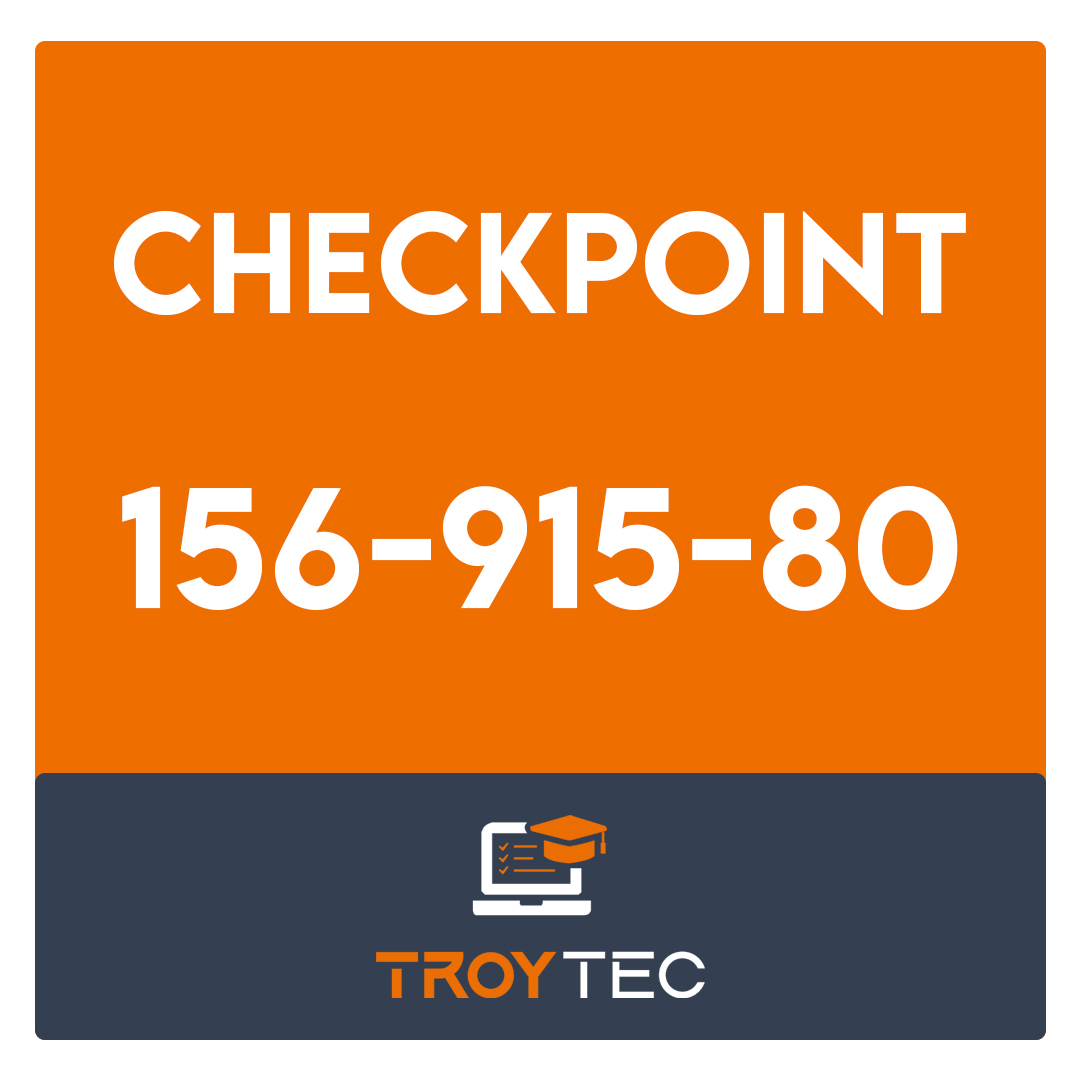 156-915-80-Check Point Certified Security Expert Update - R80 Exam