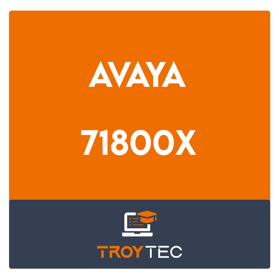 71800X-Avaya IX Messaging Implementation and Maintenance Exam