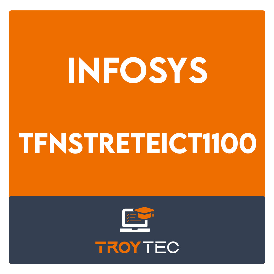 TFNSTRETEICT1100-AS-TFNSTRETEICT1100-FTX100 Finacle Treasury Technical Exam