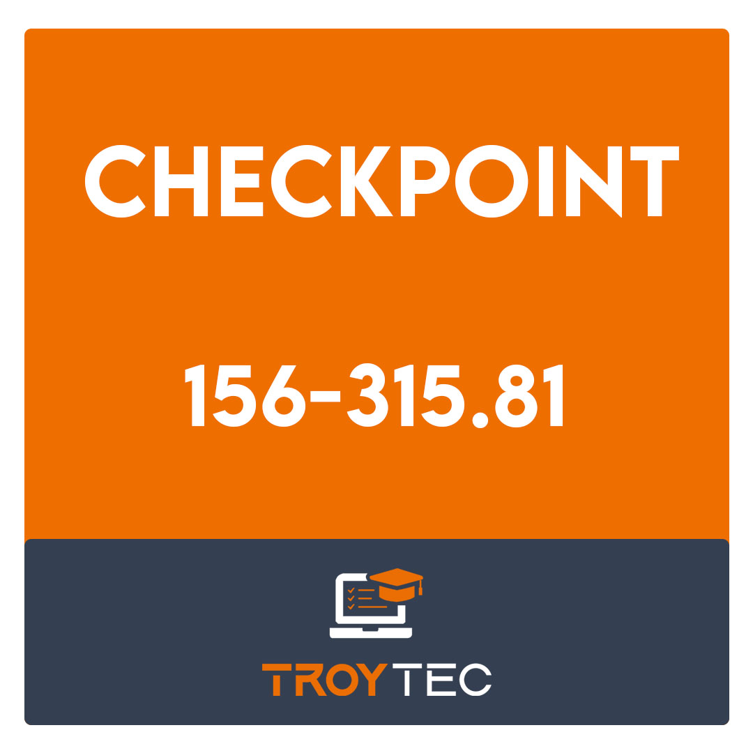 156-315.81-CheckPoint Check Point Certified Security Expert R81 Exam