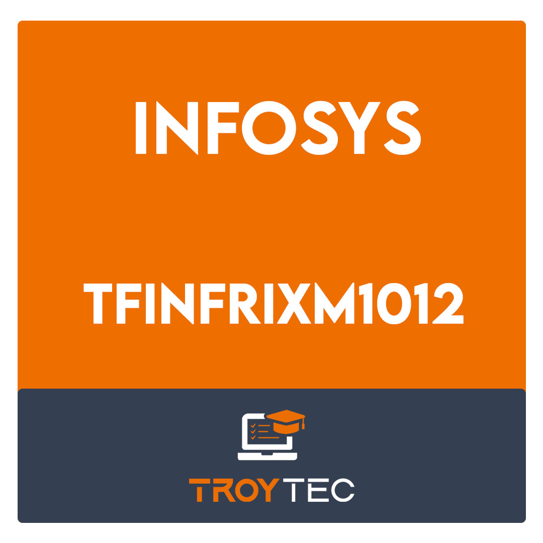 TFINFRIXM1012-AS-TFINFRIXM1012-FTX100 Finacle Integration Technical Exam