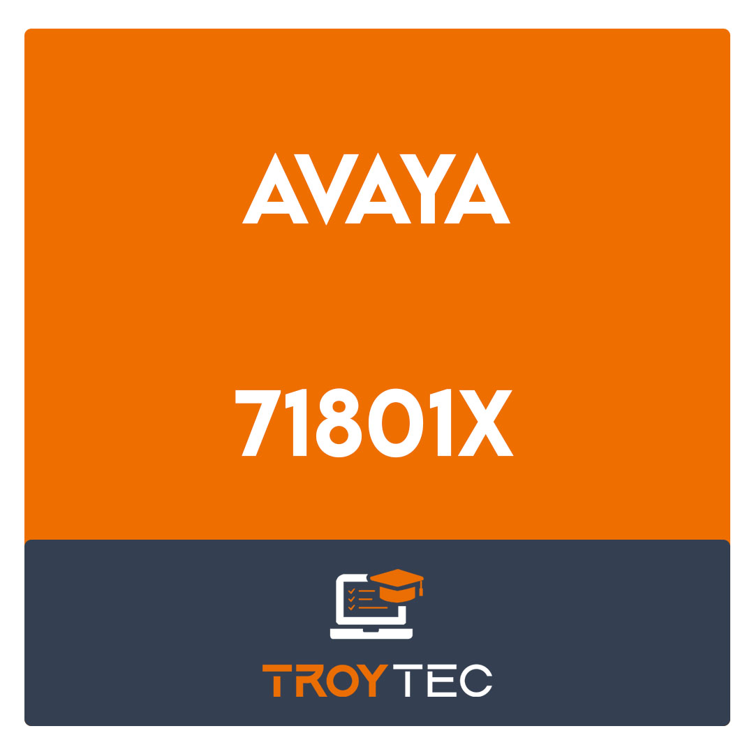 71801X-Avaya Messaging Support Certified Exam