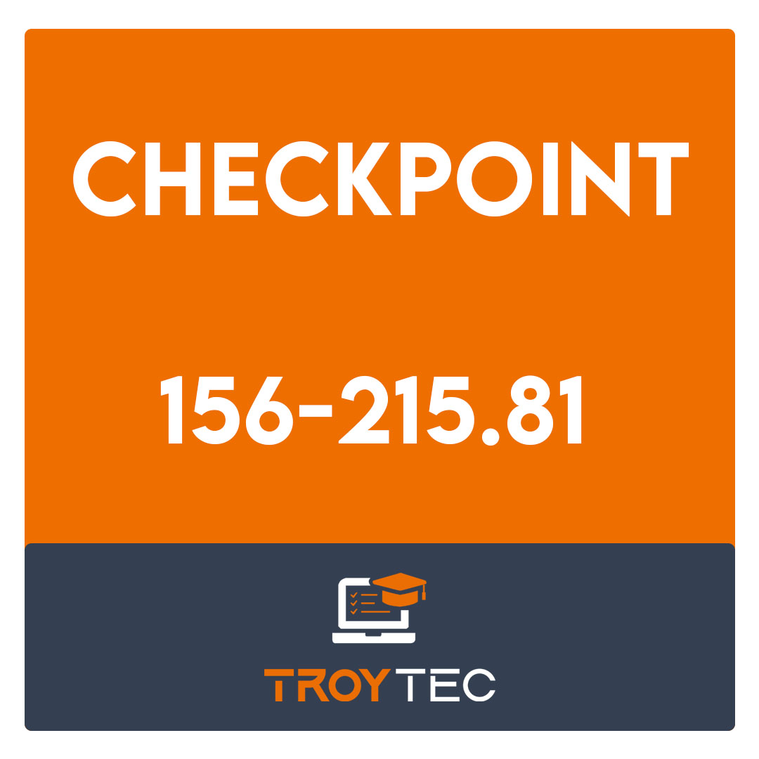 156-215.81-Check Point Certified Security Administrator R81 Exam