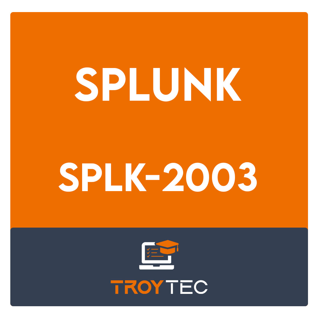 SPLK-2003 Trainingsunterlagen