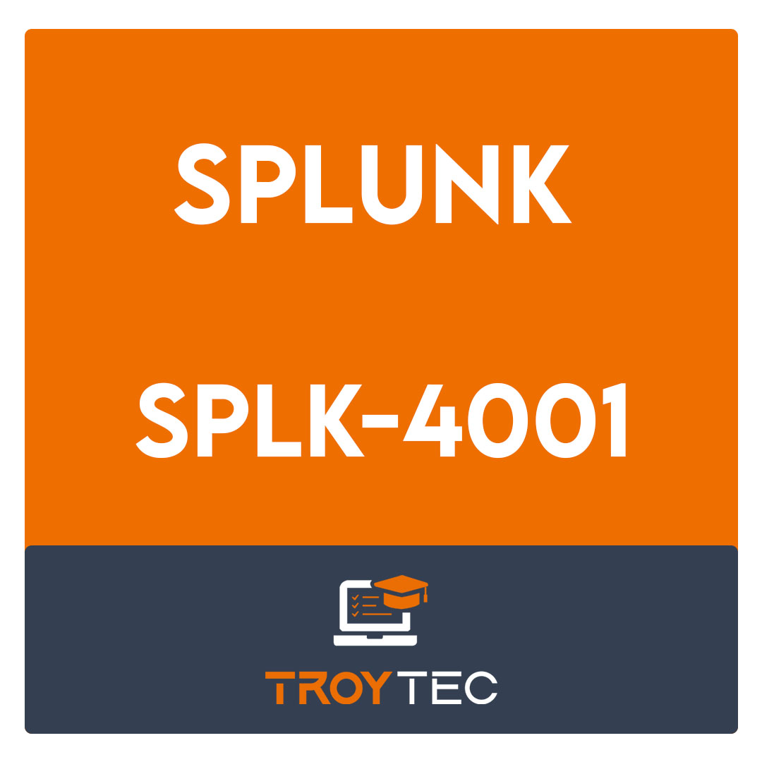 SPLK-4001-Splunk O11y Cloud Certified Metrics User Exam