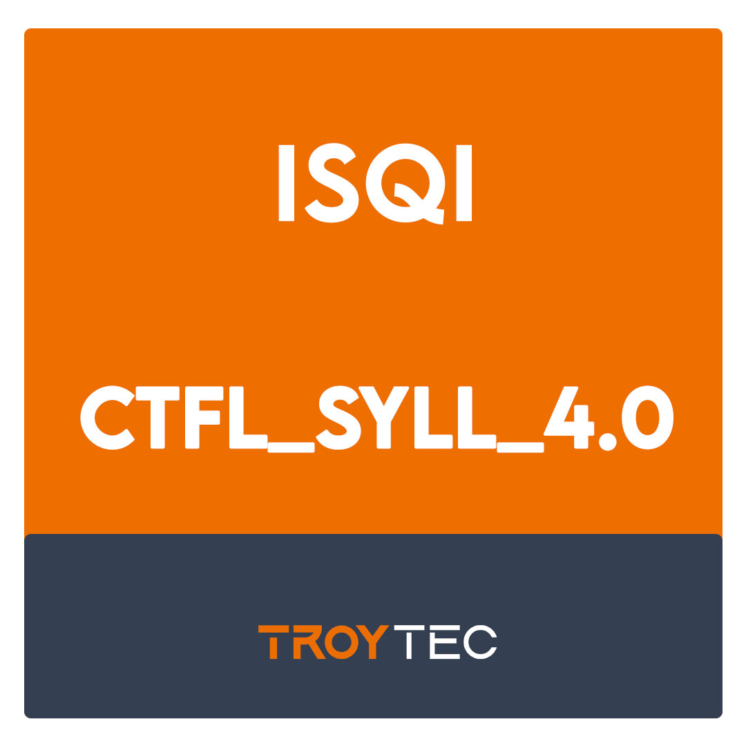 CTFL_Syll_4.0-ISTQB® Certified Tester Foundation Level (CTFL) Exam